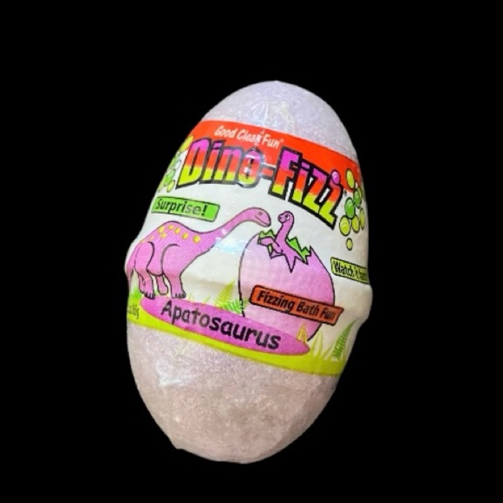 🚫SOLD🚫 Dino-Fizz Good Clean Fun Apatosaurus Bubble Bath Bomb, 2.2 oz